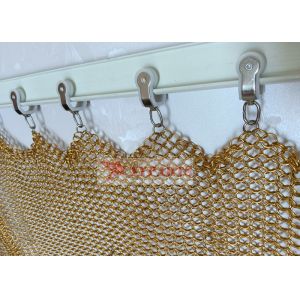 China Durability And Flexibility Chain Mail Curtain In Architectural Design on sale