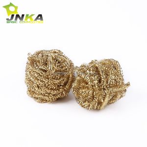 H65 Brass Scourer Pads Copper Scrubber for Kitchen Cleaning