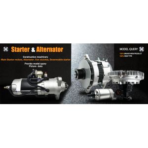 EexcavaStart Liebherr Excavator Alternator 24V 45A OEM 01181739