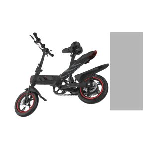 Electric Folding Bike Lightweight , Folding Electric Bicycle Eco - Friendly
