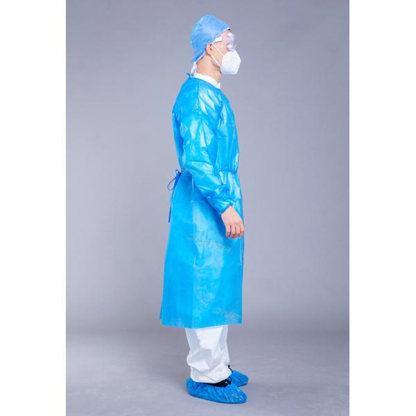 Buy Protect Healthcare 42g SS PE Disposable Isolation Gown at wholesale prices