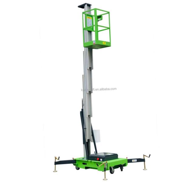 130kg 8m Electric Self Propelled Aerial Platform Work Vertical Single Mast Lift ME600-1 CE