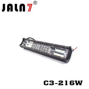 LED Light Bar JALN7 216W 3Rows Combo Beam LED Driving Lamp Super Bright Off Road