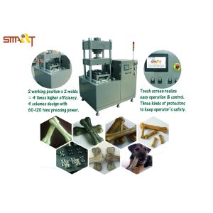 Automatic PLC Screen Controlled Rawhide Dog Chewing Bone Processing Machine