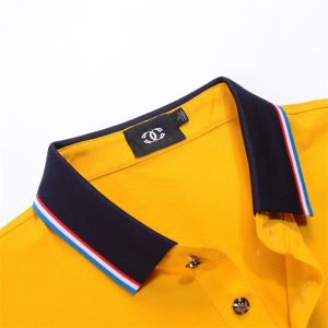 Embroidery Mens Polo Style Shirts Fashionable Designed