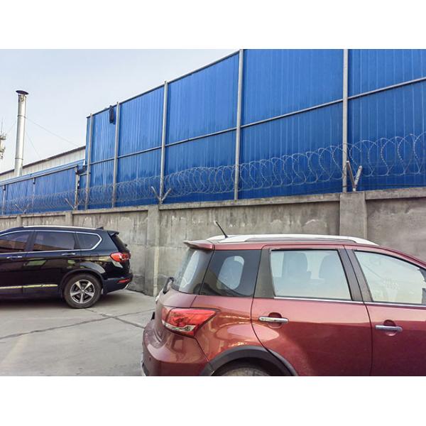 Galvanized Anti Corrosive Concertina Razor Wire Roll 8m-12m Length / Coil Acid resisting