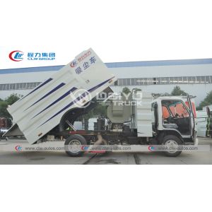 Isuzu 5m3 4x2 6Wheeler Vacuum Cleaner Truck Vehicle Dust Industries Cleaning