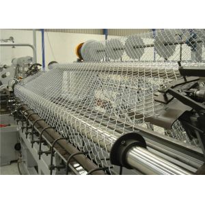 Galvanized Chain Link Fence With 2mm - 3mm Wire Diameter Smooth Surface