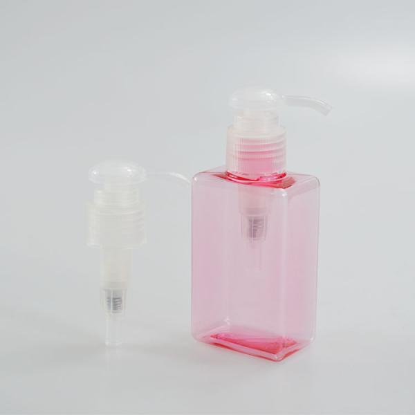 Bottle color Customized Pet Colorful Hand Lotion Pump Plastic Shampoo Bottles with PP Pump