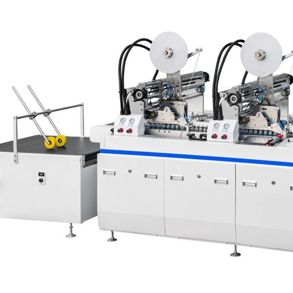 China Automatic Double Sided Tape Machine With Multi Head Feature on sale
