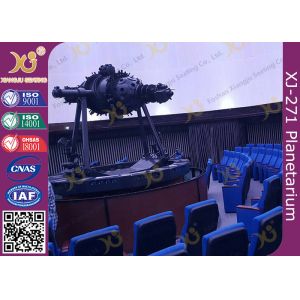 Large Angle Arc Range Theatre Seating Chairs With Rocker Pushing Back Function