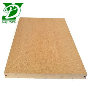 Waterproof Wood Grain Hollow Wood Plastic Composite Decking