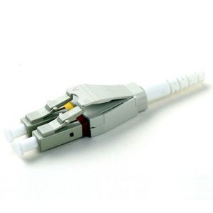 LC Multimode 50/125 Duplex Fiber Optics Cable Connectors Insertion Loss