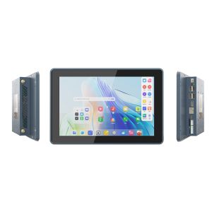 Square Mounted Industrial Computer Panel PC 12.1 Inch LCD Capacitive Touch