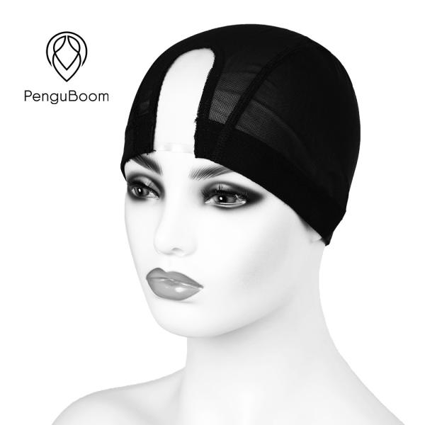 Buy Ladies High Elastic Mesh Spandex Wig Cap Recycled Exquisite Sewing at wholesale prices