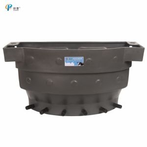 38L Polyethylene Goat Feeding Bucket Multiple Nipples