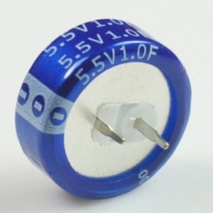Coin Type 85℃ Farad Super Capacitor 1F 5.5V C TYPE For Toys