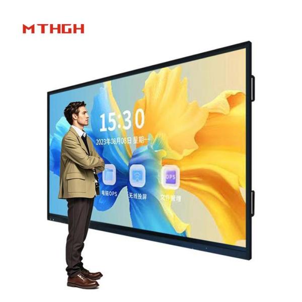 Buy Interactive Touch Whiteboard Ultimate Presentation With HDMI I/O And OPS PC I9 Connectivity Solution at wholesale prices