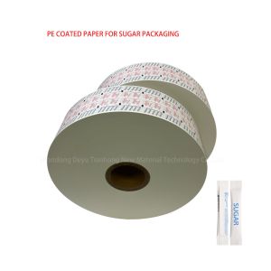 Paper Paperboard Laminated Material Salt Pepper Package Film Roll Stick