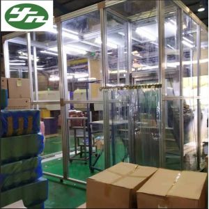 Aluminum Frame Acrylic Wall Portable Clean Booth Room For Indonisia Package