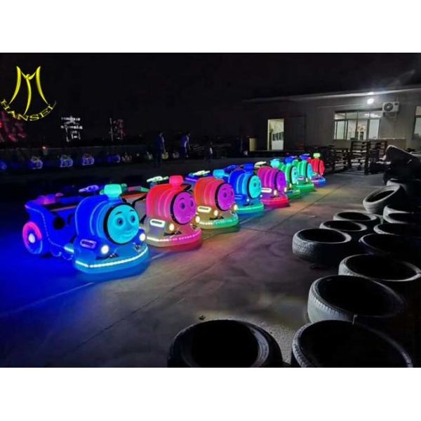 Hansel battery operated kids amusement train kiddie ride electric for sale