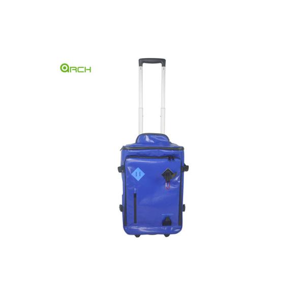 Buy 20 Inch Tarpaulin Carry On Luggage Bag With Packing Compartment at wholesale prices