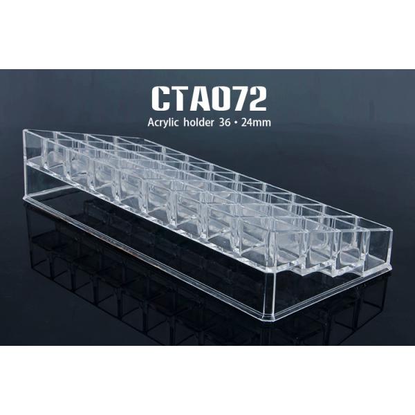 Acrylic Bottle Holder Tattoo Accessories Plastic Lipstick Display Nail Polish Holder