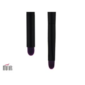 Sylinder Blending Face Brush Holder Purple Two Double Nylon Hair
