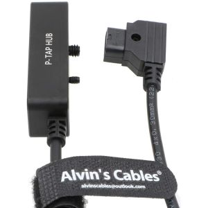 P- Tap HUB 19.7" D Tap Splitter Cable For ARRI RED
