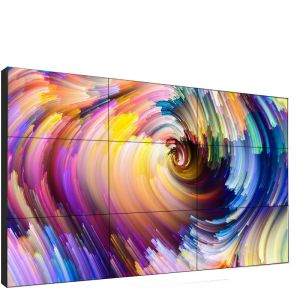 Samsung/LG Ultra narrow bezel 3.5mm1.8mm black metal frame 3x3 2x2 46" 47" 49"