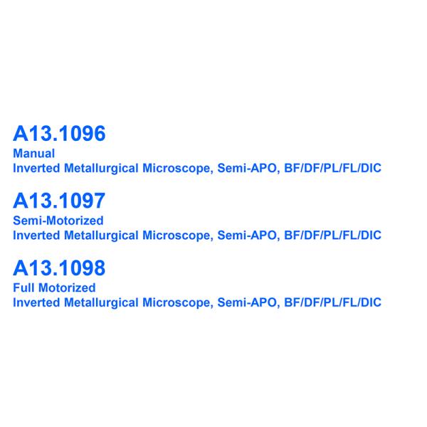 OPTO EDU A13.1096 Inverted Metallurgical Microscope Research Level