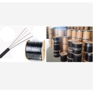 G657A FTTH Messenger Fiber Optic Cable With LSZH Jacket