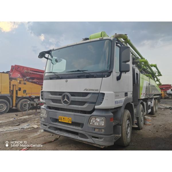 2019 Zoomlion 63m Concrete Boom Pump on Mercedes Benz Concrete Pump Truck Construction Machinery