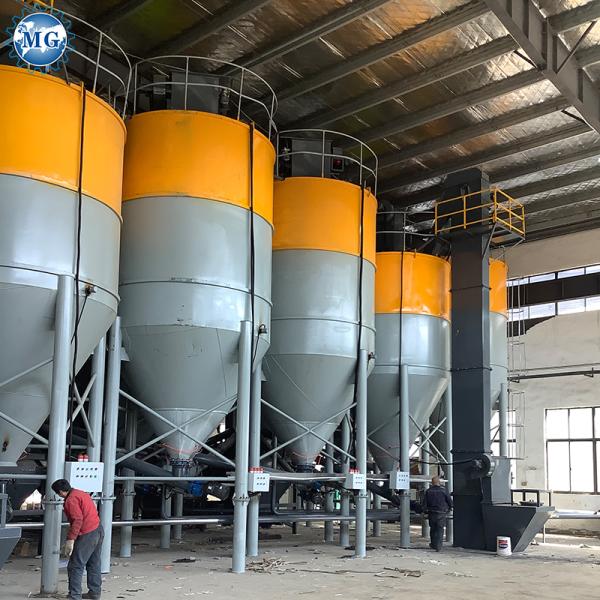 Dry Mortar Powder Mixing Machine Plant