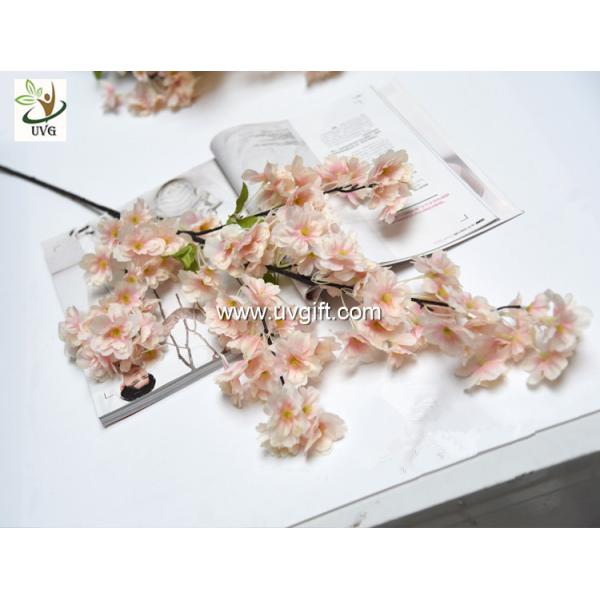 UVG china supplier silk cherry blossom tree branch decor for wedding vase use CHR167