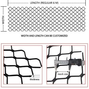 Aluminium Diamond Grille Window Screens , Expanded Metal Security Mesh