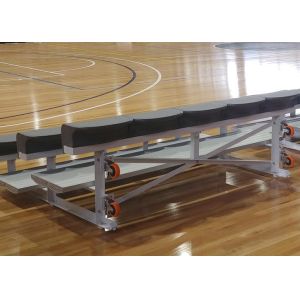 Lightweight Aluminum Temporary Spectator Stands With Fifteen Seats