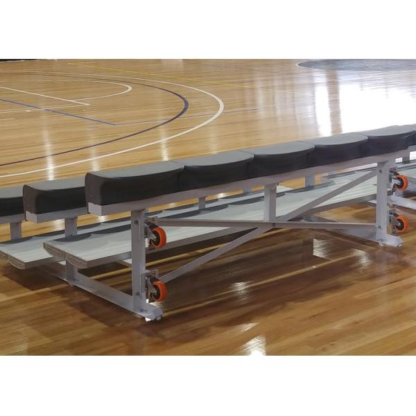 Buy Lightweight Aluminum Temporary Spectator Stands With Fifteen Seats at wholesale prices
