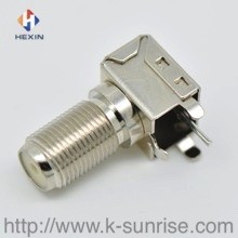 Quality F jack connector with shielding for sale