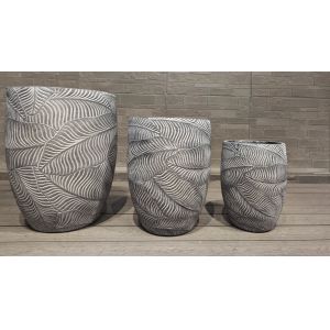 Quality Customed Fiber Clay Planter Modern Style And Frost Resistance for sale