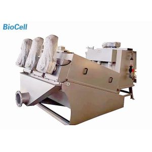 Volute Sludge Dehydrator System Sludge Dewatering Screw Press Wastewater