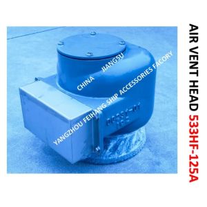 AIR PIPE HEAD FOR BILGE WATER TANK MODEL:533HFB-125A CB/T3594-94