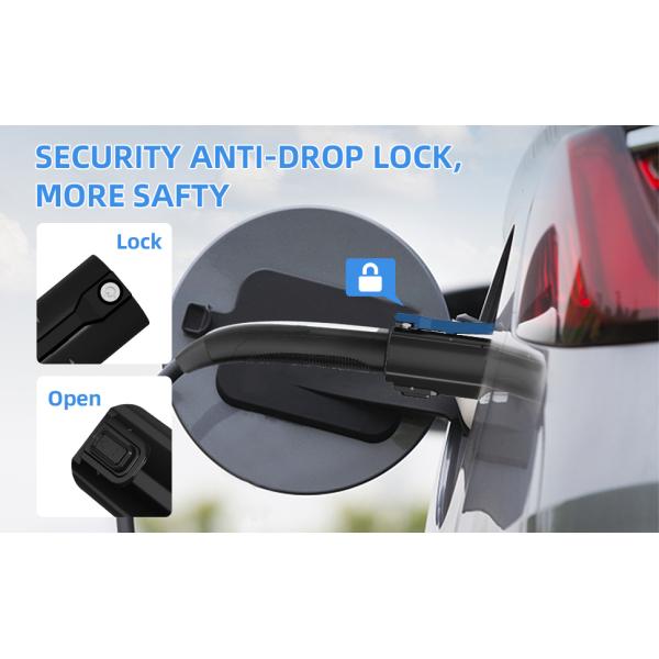 Olink Fast Charger EV Plug New 80Amp Tesla to J1772 Adapter Electric Vehicle Car Charging Plug SAE J1772 Standard