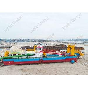 China 994kw 32 Inch Sand Mining Suction Dual Pump Dredger on sale