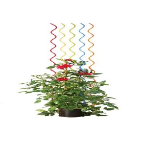 6mm X 1.8m Metal Wire Series Plant Growing Spiral Stakes