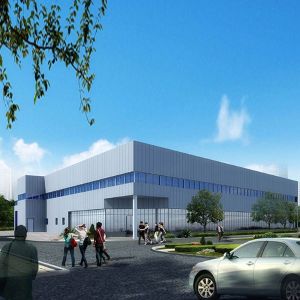 Large Span Weld H Beam Prefabricated Steel Structure Workshop Construction