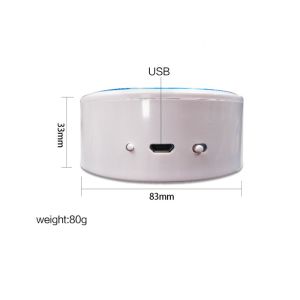 CE FCC Indoor Strobe Siren Alarm System 20 Wireless Zones Remote Control