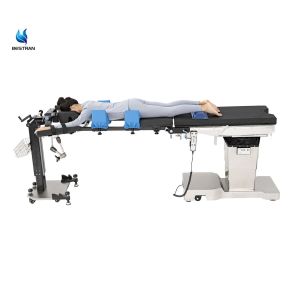 Electric Hydraulic Radiolucent Operating Table Extra Low Height For C-ARM And X