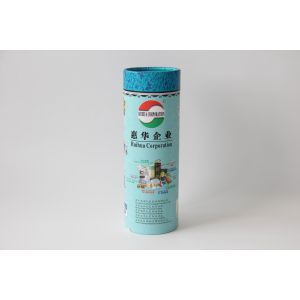 Cylinder Cardboard Paper Cans Packaging with Custom Logo Printing