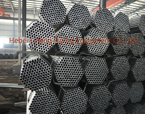 ERW DN15 Hot dip galvanized steel pipe / Steel pipes for gas, water transport
